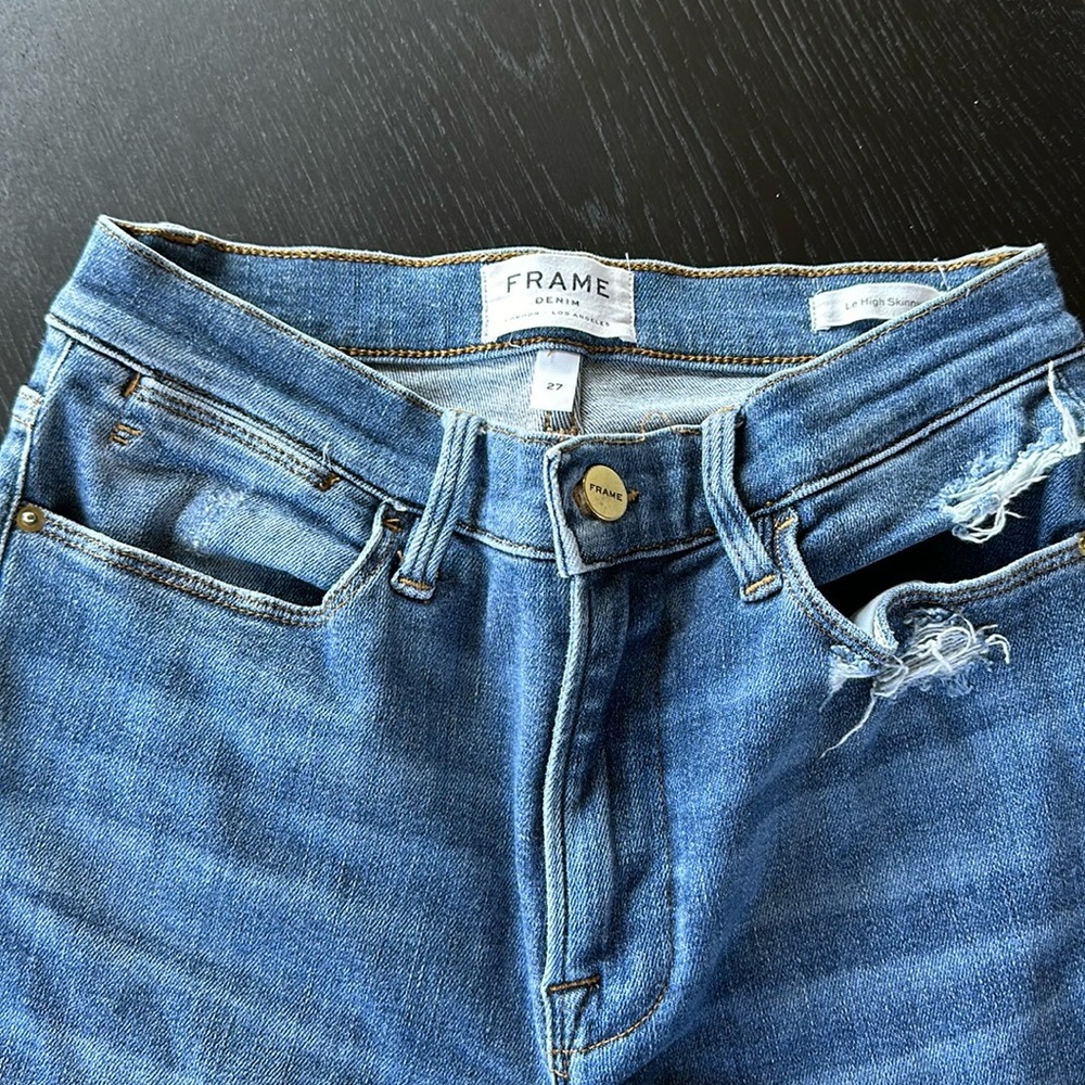 Frame Le High Skinny